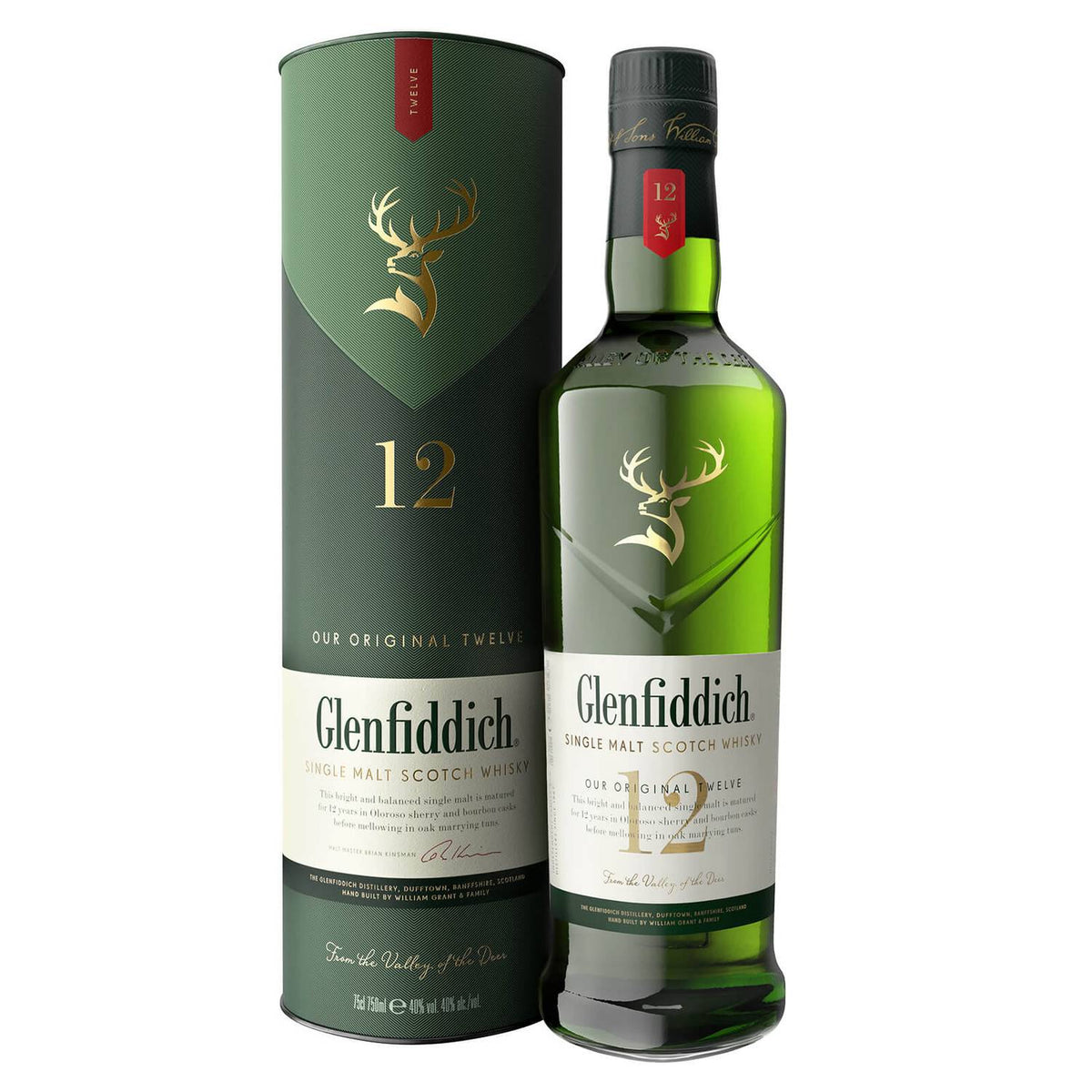 Glennfiddich Single Malt Scotch Whisky