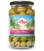 Crespo Green Olives stuffed with pimiento in brine
