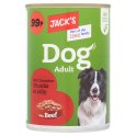 Jack’s Dog Adult 100% Complete Chunks in Jelly & beef