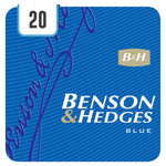 Benson & Hedges Blue 20 Cigarettes