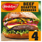 BirdsEye Quarter Pounder Beef Burger