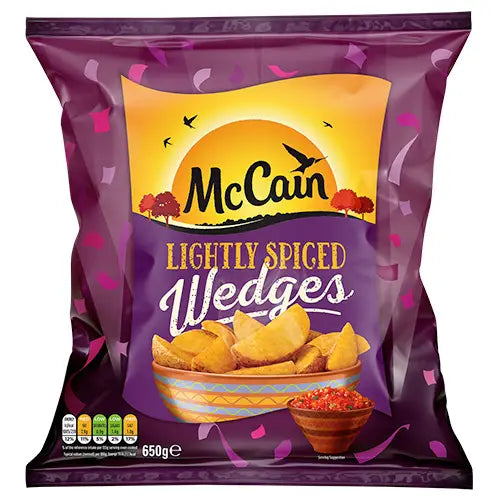 McCain Frozen Lightly Spiced Wedges