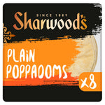 Sharwood’s 8 Plain Poppadoms