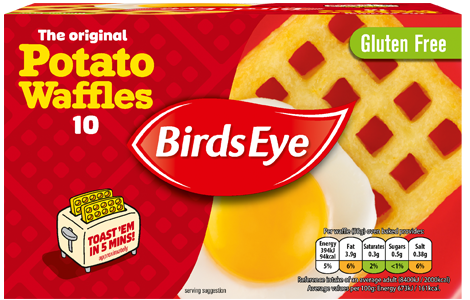 BirdsEye Frozen Potato Waffles