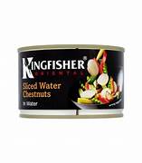 Kingfisher Sliced Chestnuts in water
