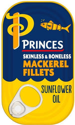 Princes Mackerel Fillets in sunflower oil