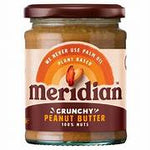 Meridian Crunchy Peanut Butter- unsalted