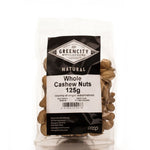 125g Cashew Nuts - Whole