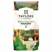 Taylor’s Rich Italian Ground Coffee